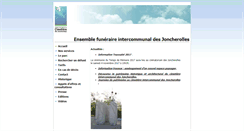Desktop Screenshot of cimetierejoncherolles.fr